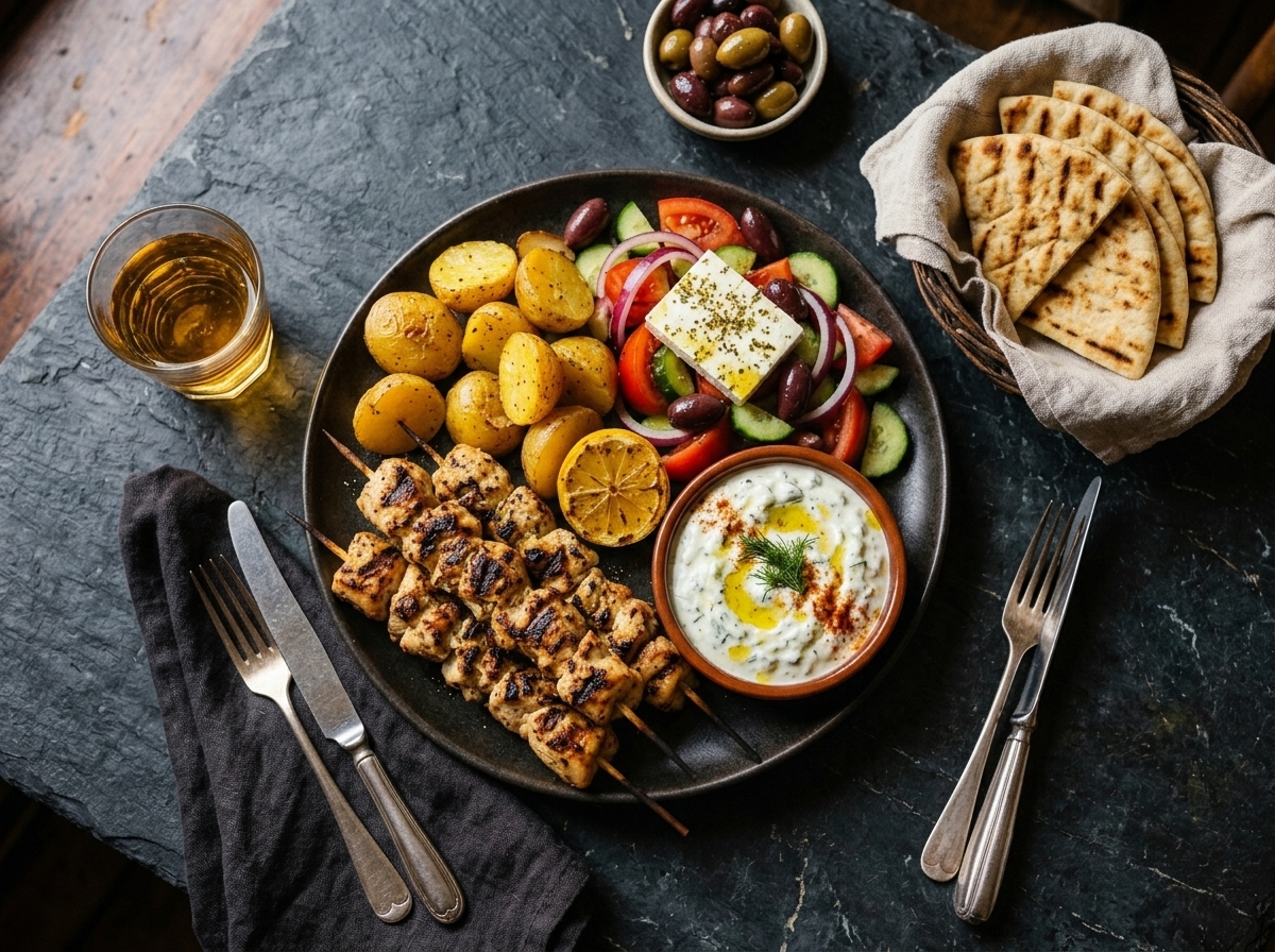 Souvlaki Dinner